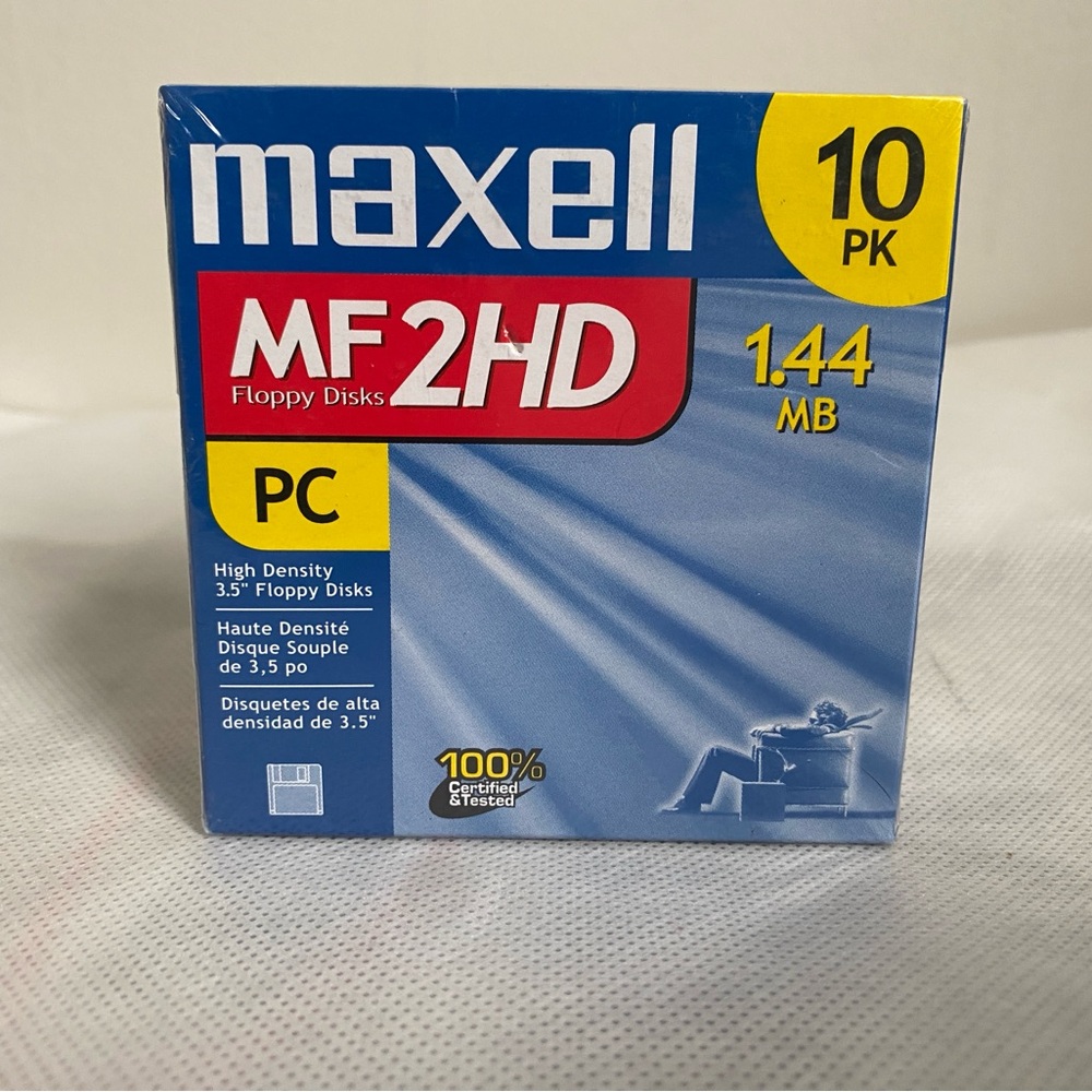 Maxell 2HD Floppy Disks 10 Pack